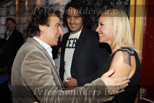 Uitgeest 17 januari 2011
Nieuwjaarsreceptie Henk Geels in Bobs saloon. Marco en Leontien Borsato met Denise Boekhof en haar vriend
Peter Smulders bv