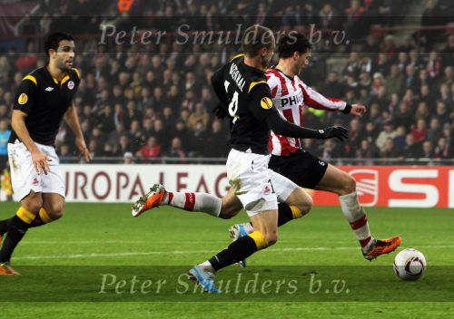 Eindhoven, 24 Februari 2011
Uefacup wedstrijd PSV-OSC Lille, eindstand 3-1
Marcus Berg
Foto Junior Smulders