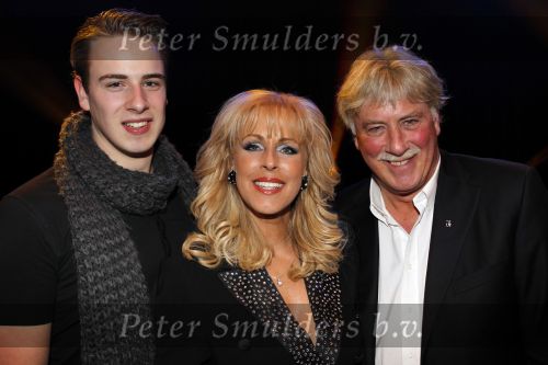 Hilversum 30 januari 2011
Nationale songfestival met de 3J\'s in studio 21. Marga Bult met zoon en man Jan van Ingene
Peter Smulders bv