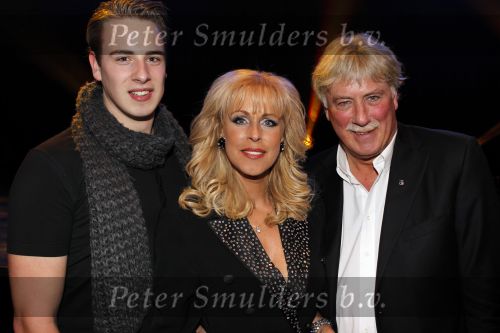 Hilversum 30 januari 2011
Nationale songfestival met de 3J\'s in studio 21. Marga Bult met zoon en man Jan van Ingene
Peter Smulders bv