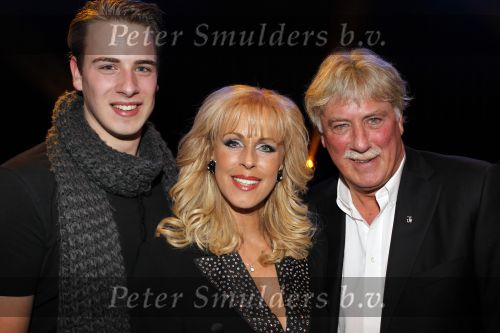 Hilversum 30 januari 2011
Nationale songfestival met de 3J\'s in studio 21. Marga Bult met zoon en man Jan van Ingene
Peter Smulders bv