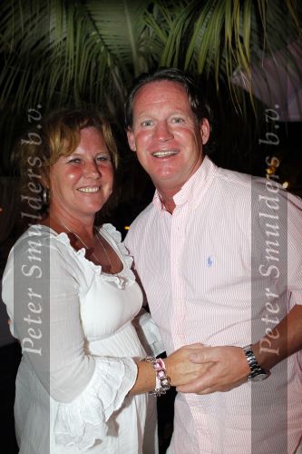 Curacao 1 januari 2010
Mario Been met zijn vrouw Astrid op nieuwjaarsfeest Mambo Beach.
Peter Smulders bv