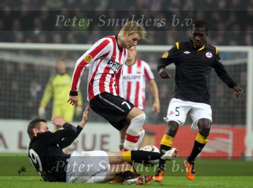 Eindhoven, 24 Februari 2011
Uefacup wedstrijd PSV-OSC Lille, eindstand 3-1
Ola Toivonen
Foto Junior Smulders