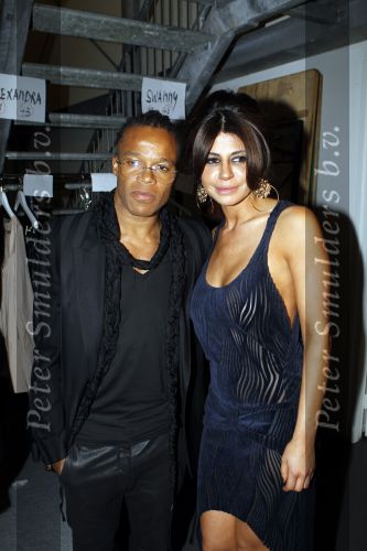 Amsterdam 29 januari 2011
Edgar Davids en Olcay Gulsen bij modeshow supertrash.
Peter Smulders bv