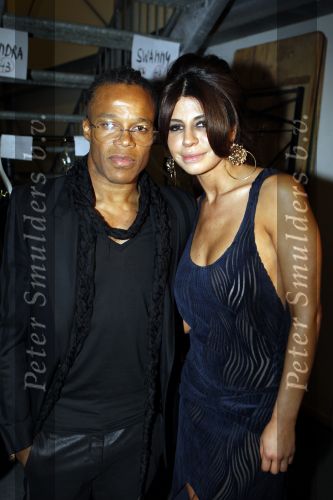 Amsterdam 29 januari 2011
Edgar Davids en Olcay Gulsen bij modeshow supertrash.
Peter Smulders bv