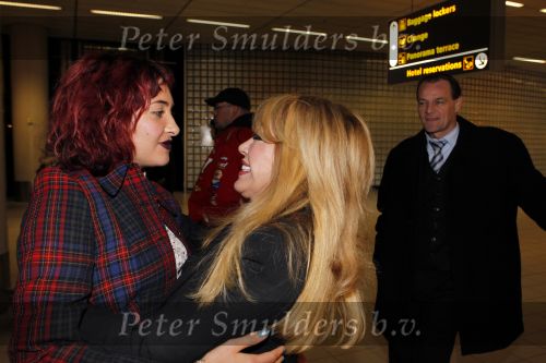 Schiphol 2 februari 2011
Patricia Paay haalt haar dochter Christina Curry op op schiphol nadat ze uit Los Angeles naar Amsterdam is gevlogen.
Peter Smulders bv