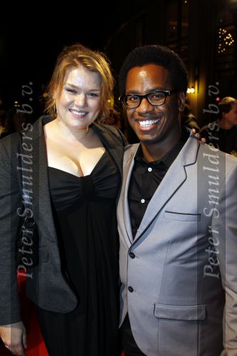 Scheveningen 17 januari 2011
Premiere Sonny Boy in het circustheater. Rogier Komproe met vrouw
Peter Smulders bv