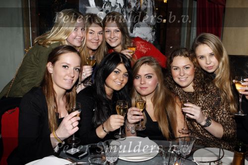 Amsterdam 15 januari 2011
Roxeanne Hazes viert met vriendinnen haar 18e verjaardag bij Basta e Basta.
Haar broer Andre jr heeft dat voor haar geregeld.
Peter Smulders bv