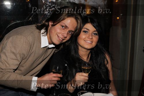 Amsterdam 15 januari 2011
Roxeanne Hazes viert met vriendinnen haar 18e verjaardag bij Basta e Basta.
Haar broer Andre jr heeft dat voor haar geregeld.
Peter Smulders bv