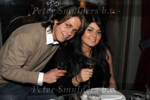 Amsterdam 15 januari 2011
Roxeanne Hazes viert met vriendinnen haar 18e verjaardag bij Basta e Basta.
Haar broer Andre jr heeft dat voor haar geregeld.
Peter Smulders bv