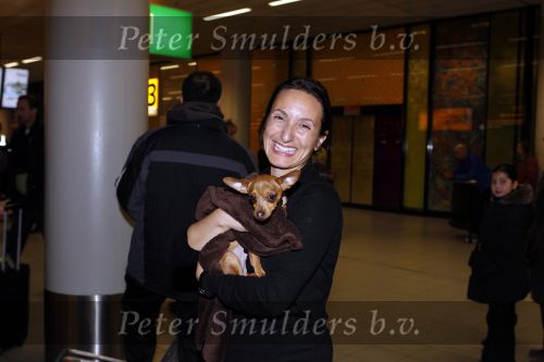 Schiphol 2 februari 2011
Sabine Koning wordt door haar vriend opgehaald op schiphol nadat ze uit Los Angeles naar Amsterdam is gevlogen.
Peter Smulders bv