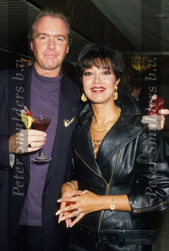 13 September 1989 Sandra Reemer met haar ex-man Ferdi Bolland
Foto Peter Smulders BV