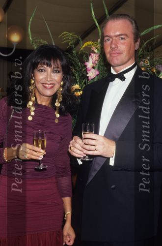 19 September 1991 Sandra Reemer met haar ex-man Ferdi Bolland
Foto Peter Smulders BV