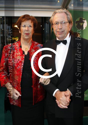 Scheveningen 6 november 2011
Premiere Wicked in het circustheater.
Annemarie Jorritsma met man
Peter Smulders bv