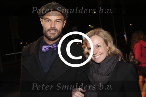Hilversum 23 januari 2012
Arie Boomsma met een vriendin bij beeld en geluid.
Peter Smulders bv
