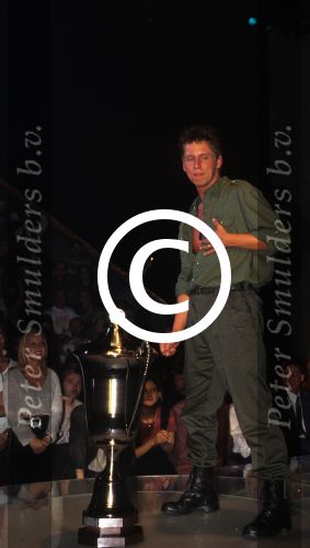 Aalsmeer, 8 September 1995 Finale Soundmixshow 1995
Winnaar Arno Kolenbrander
Foto Peter Smulders BV