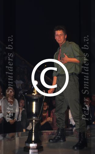 Aalsmeer, 8 September 1995 Finale Soundmixshow 1995
Winnaar Arno Kolenbrander
Foto Peter Smulders BV