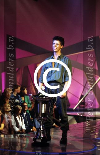 Aalsmeer, 8 September 1995 Finale Soundmixshow 1995
Winnaar Arno Kolenbrander
Foto Peter Smulders BV
