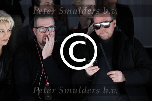 Amsterdam 28 januari 2012
modeshow Custo op de IAFW met oa aanwezig Martijn en Amanda Krabbe met hun dochters. Bastiaan v Schaik
Peter Smulders bv