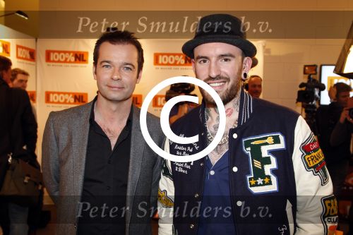 Hilversum 24 januari 2012
Uitreiking 100% NL awards met oa Marco Borsato Angela Groothuizen Nick en Simon en Ben Saunders.
Peter Smulders bv