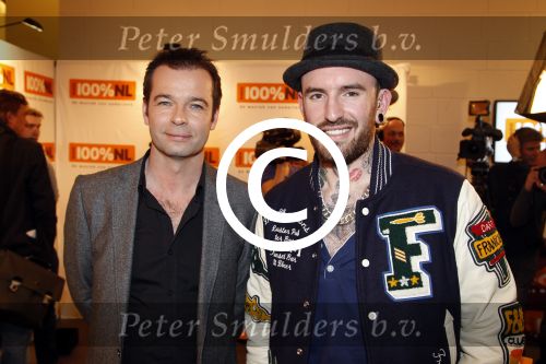 Hilversum 24 januari 2012
Uitreiking 100% NL awards met oa Marco Borsato Angela Groothuizen Nick en Simon en Ben Saunders.
Peter Smulders bv