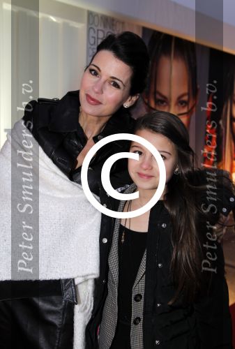 Amsterdam 29 januari 2012
Modeshow Monique Collignon op de IAFW. 
Caroline de Bruijn met dochter
Peter Smulders bv