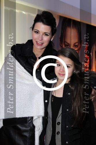 Amsterdam 29 januari 2012
Modeshow Monique Collignon op de IAFW. 
Caroline de Bruijn met dochter
Peter Smulders bv