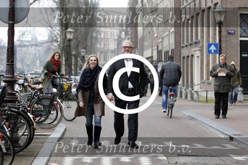 Amsterdam 29 januari 2012
Ernst Daniel Smid met zijn vrouw Roos op de grachten van Amsterdam.
Peter Smulders bv