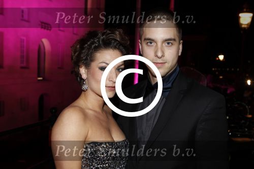 Amsterdam 12 januari 2012
Uitreiking Elle style awards in het scheepvaartmuseum. Eva Duijvenstein met een vriend Wikkie
Peter Smulders bv