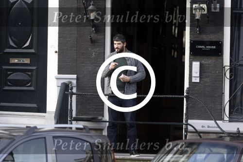 Amsterdam 14 january 2012
George Michael and his boyfriend Fadi Fawaz on vacation in Amsterdam.
They stay in a small hotel called The Canal Hotel. EXCLUSIVE PICS
Peter Smulders bv