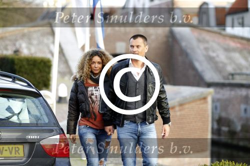 Naarden 14 januari 2012
Fajah Lourens voor het eerst gefotografeerd met haar nieuwe vriend Eelko v Kooten bij het arsenaal.
Peter Smulders bv