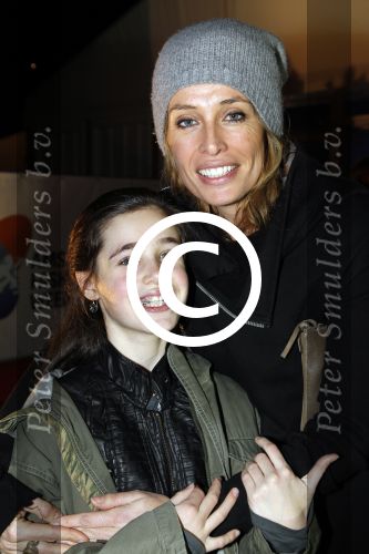 Amsterdam 28 januari 2012
AIFW fashion week met div bn ers bij div shows. Frederique v d Wal met dochter
Peter Smulders bv