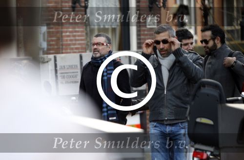 Amsterdam 14 january 2012
George Michael and his boyfriend Fadi Fawaz on vacation in Amsterdam.
They stay in a small hotel called The Canal Hotel. EXCLUSIVE PICS
Peter Smulders bv