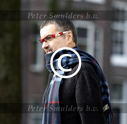 Amsterdam 14 january 2012
George Michael and his boyfriend Fadi Fawaz on vacation in Amsterdam.
They stay in a small hotel called The Canal Hotel. EXCLUSIVE PICS
Peter Smulders bv