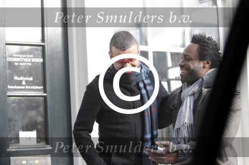 Amsterdam 14 january 2012
George Michael and his boyfriend Fadi Fawaz on vacation in Amsterdam.
They stay in a small hotel called The Canal Hotel. EXCLUSIVE PICS
Peter Smulders bv
