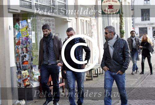 Amsterdam 14 january 2012
George Michael and his boyfriend Fadi Fawaz on vacation in Amsterdam.
They stay in a small hotel called The Canal Hotel. EXCLUSIVE PICS
Peter Smulders bv