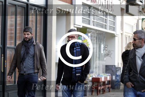 Amsterdam 14 january 2012
George Michael and his boyfriend Fadi Fawaz on vacation in Amsterdam.
They stay in a small hotel called The Canal Hotel. EXCLUSIVE PICS
Peter Smulders bv