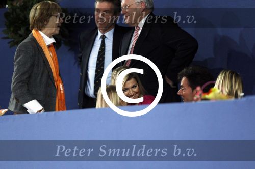 Amsterdam 21 januari 2012
Prinses Maxima prins Willem Alexander en Amalia Alexia en Ariane op bezoek bij jumping Amsterdam. Gerard Joling met Maxima en de prinsesjes
Peter Smulders bv
