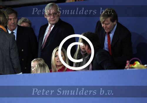 Amsterdam 21 januari 2012
Prinses Maxima prins Willem Alexander en Amalia Alexia en Ariane op bezoek bij jumping Amsterdam. Gerard Joling met Maxima en de prinsesjes
Peter Smulders bv