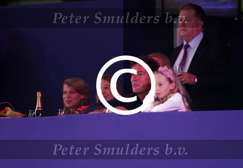 Amsterdam 21 januari 2012
Prinses Maxima prins Willem Alexander en Amalia Alexia en Ariane op bezoek bij jumping Amsterdam. Gerard joling met Romy
Peter Smulders bv