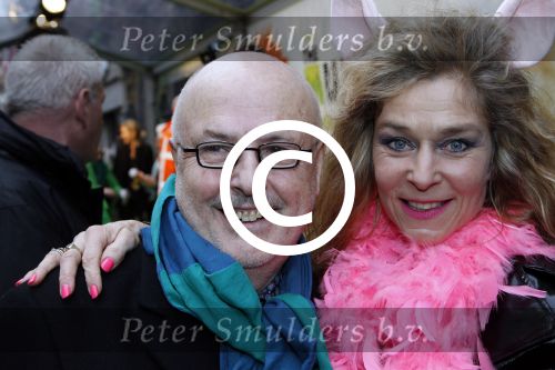 Amsterdam 21 januari 2012
Premiere de muppets in Tuschinski. Hilde de Mildt met man
Peter Smulders bv