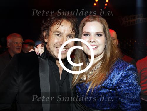 Hilversum 20 januari 2012
Iris Kroes wint de finale van the voice of holland in studio 22. Iris met Marco Borsato
Peter Smulders bv