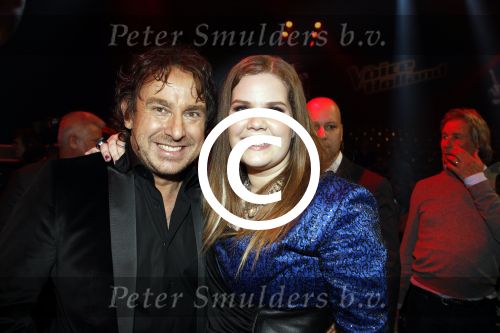 Hilversum 20 januari 2012
Iris Kroes wint de finale van the voice of holland in studio 22. Iris met Marco Borsato
Peter Smulders bv