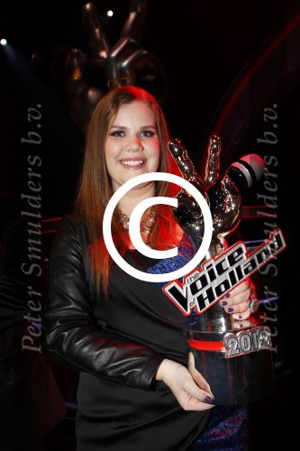 Hilversum 20 januari 2012
Iris Kroes wint de finale van the voice of holland in studio 22.
Peter Smulders bv
