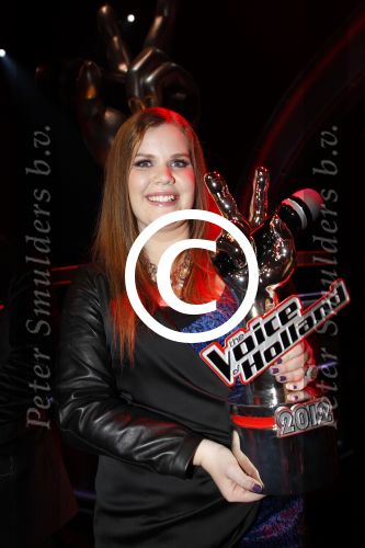 Hilversum 20 januari 2012
Iris Kroes wint de finale van the voice of holland in studio 22.
Peter Smulders bv