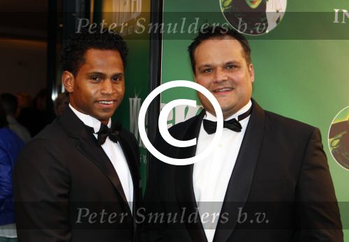 Scheveningen 6 november 2011
Premiere Wicked in het circustheater.
Jan Kees de Jager met partner
Peter Smulders bv