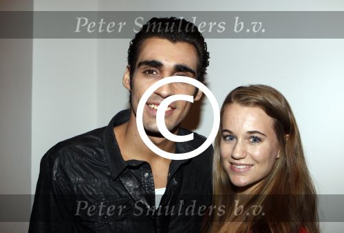 Amsterdam 16 januari 2011
Premiere next to normal in het nieuwe de la mar theater. Joey Ferre met een vriendin
Peter Smulders bv