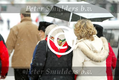 Lech 8 februari 2003
Koningin Beatrix met vriendinnen bij hotel POST
in Lech