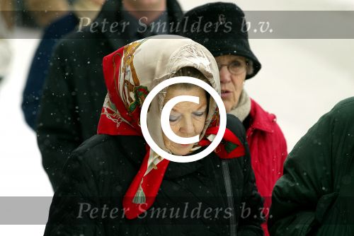 Lech 8 februari 2003
Koningin Beatrix met vriendinnen bij hotel POST
in Lech
