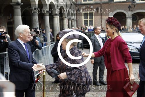 Den Haag 25 januari 2012
Tjeenk Willink neemt afscheid van de raad van State. Koningin Beatrix prinses Maxima en Prins Willem Alexander zijn daarbij aanwezig.
Peter Smulders bv